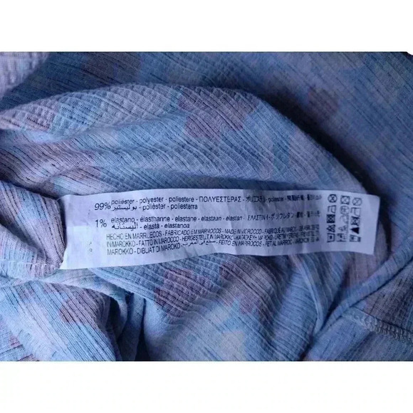 ZARA WOMAN MIDI FLORAL DRESS WITH RUFFLES SZ M Medium PERFECT Condition ADORABLE - Picture 8 of 10